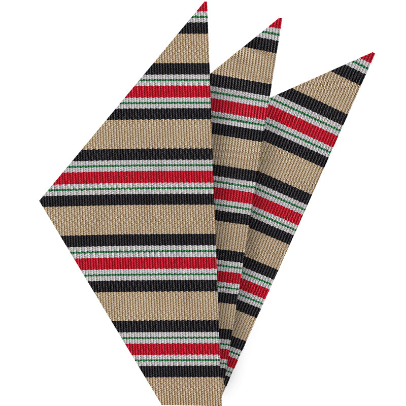 {[en]:Iraqi Campaign Medal Silk Pocket Square