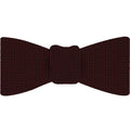 {[en]:Black/Red Diamond Weave Silk Tie