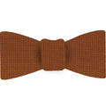 {[en]:Burnt Orange Oxford Weave Silk Tie