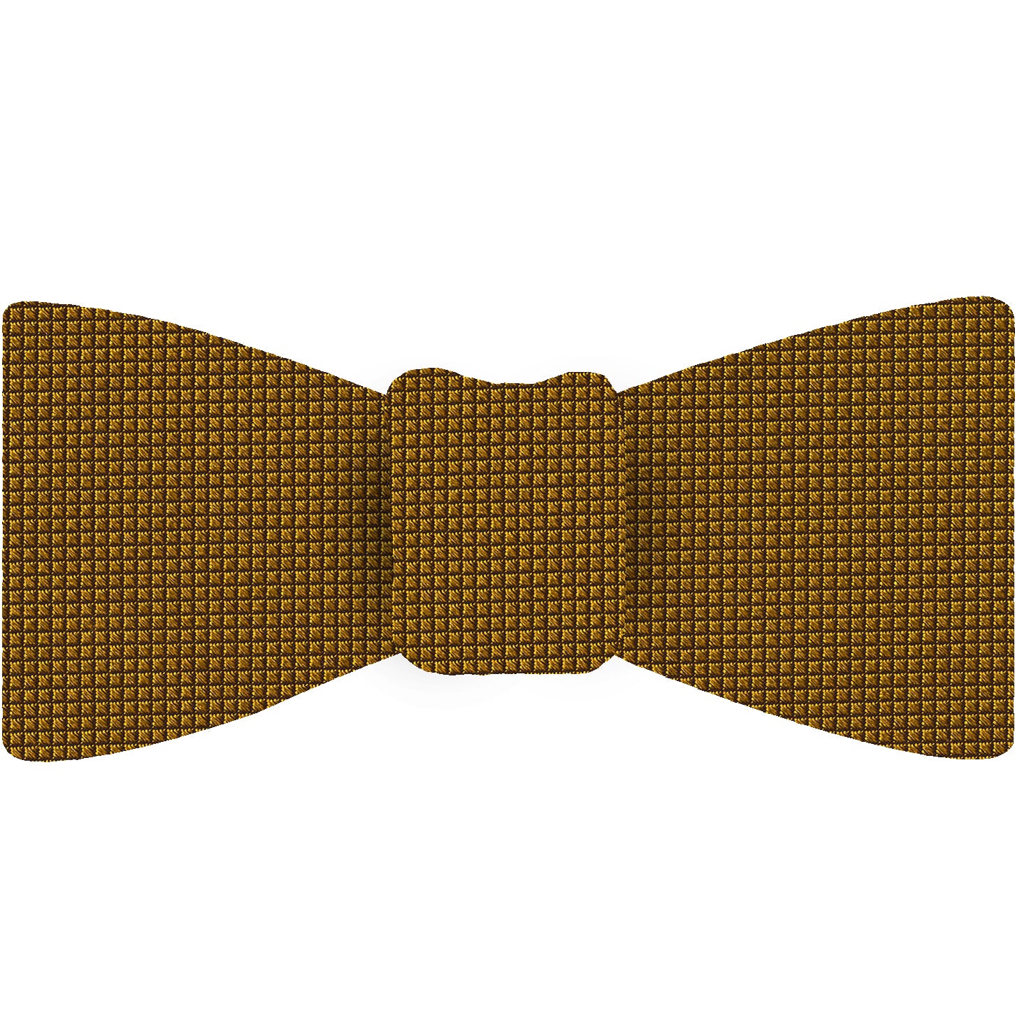 {[en]:Yellow Gold Diamond Weave Silk Tie