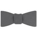 {[en]:Silver Gray Diamond Weave Silk Tie