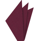 {[en]:Dark Fuchsia Oxford Silk Pocket Square