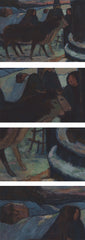 {[en]:Gauguin Christmas Night 1894 Scarf