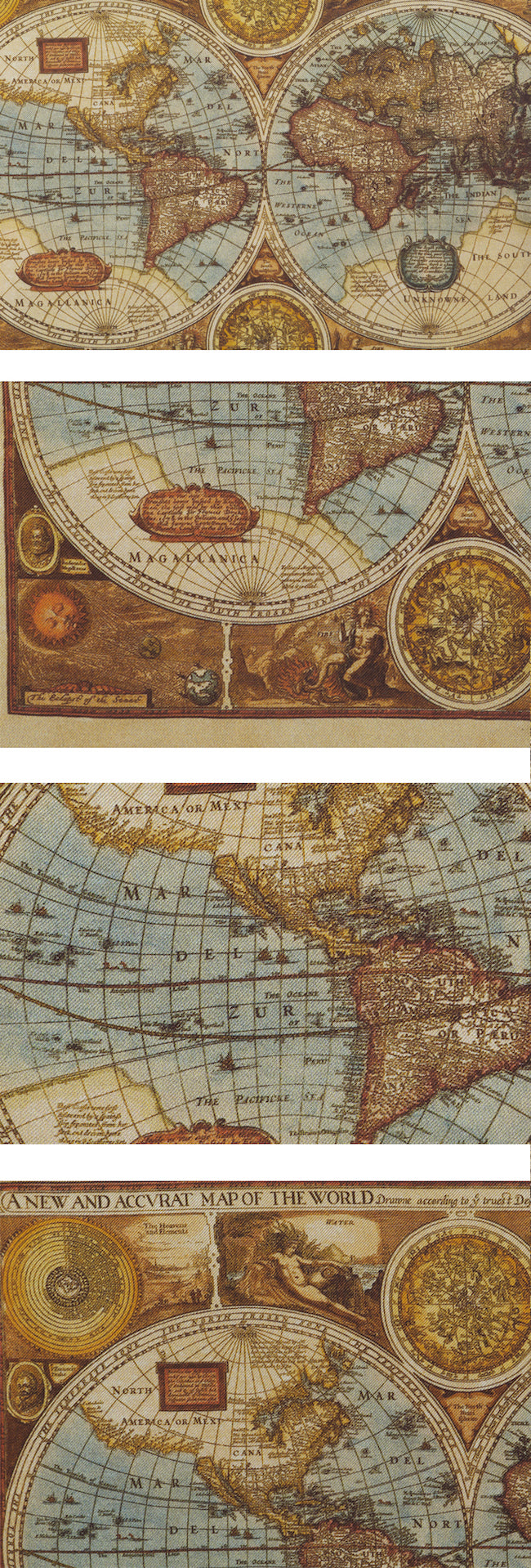 {[en]:Ancient Map Pocket Square