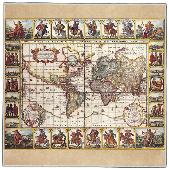 {[en]:Ancient Map Pocket Square
