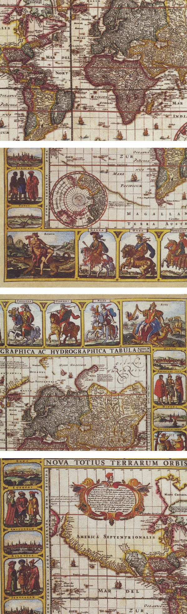 {[en]:Ancient Map Pocket Square