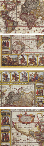 {[en]:Ancient Map Pocket Square