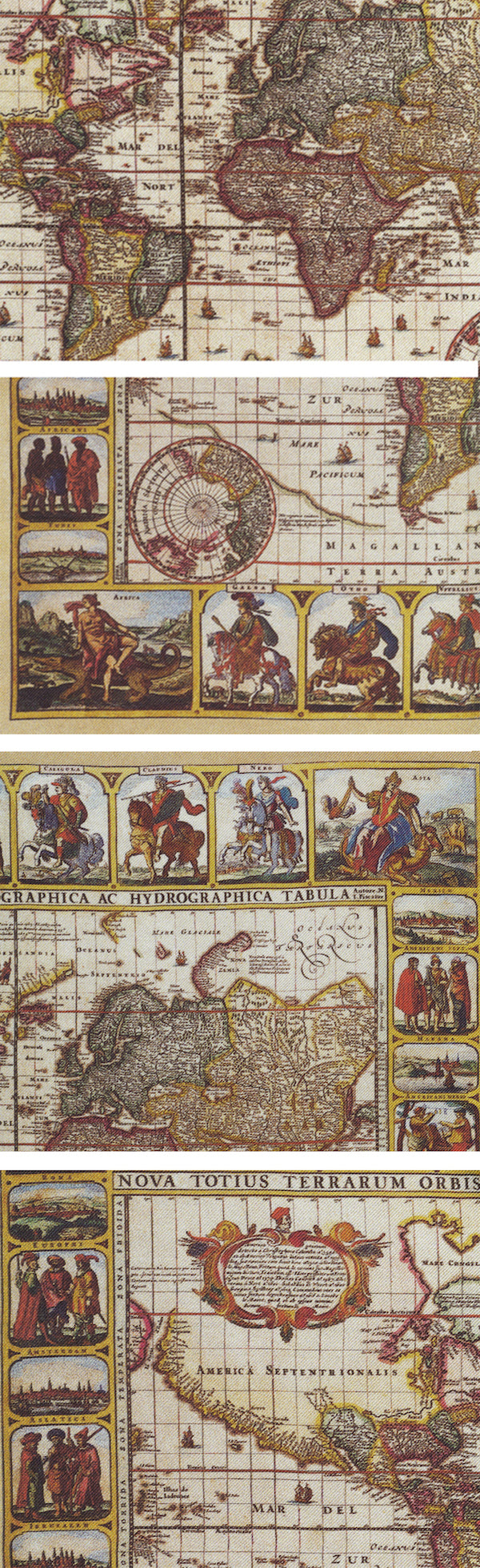 {[en]:Ancient Map Pocket Square