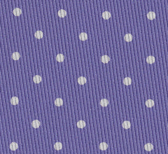 Off-White on Lavender Print Dot Silk Tie MCDT-40