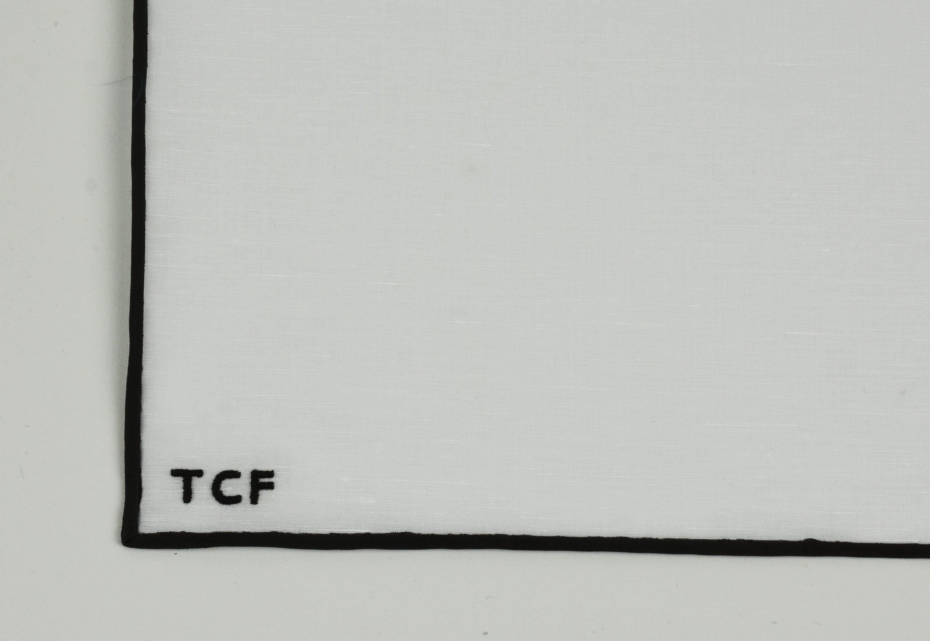 3 Handsewn Monograms