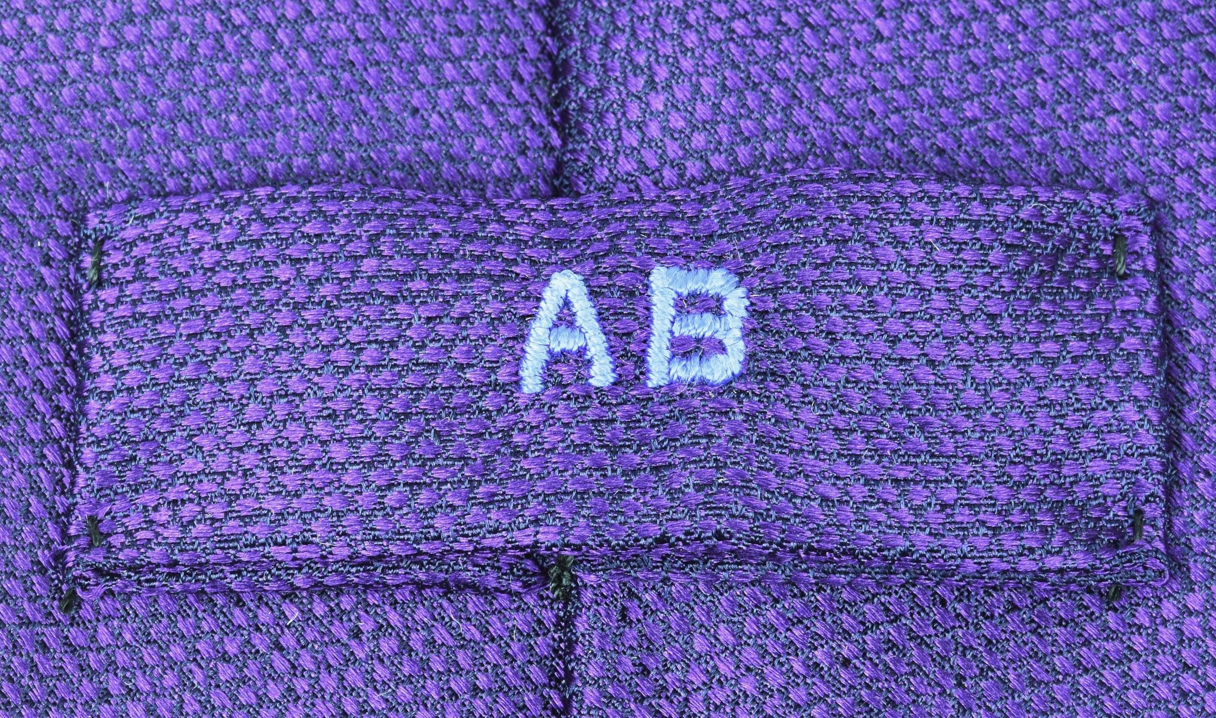 2 Handsewn Monograms