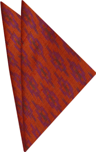 {[en]:Mudmee Silk Pocket Square