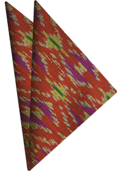 {[en]:Mudmee Silk Pocket Square