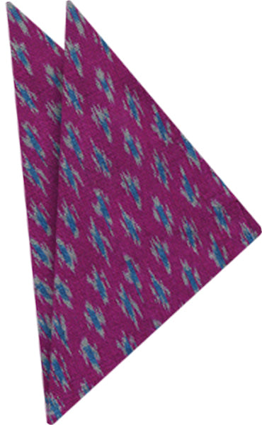 {[en]:Mudmee Silk Pocket Square