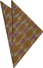 {[en]:Mudmee Silk Pocket Square