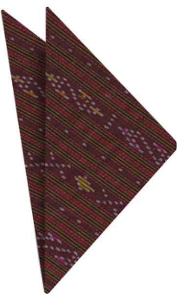 {[en]:Mudmee Silk Pocket Square