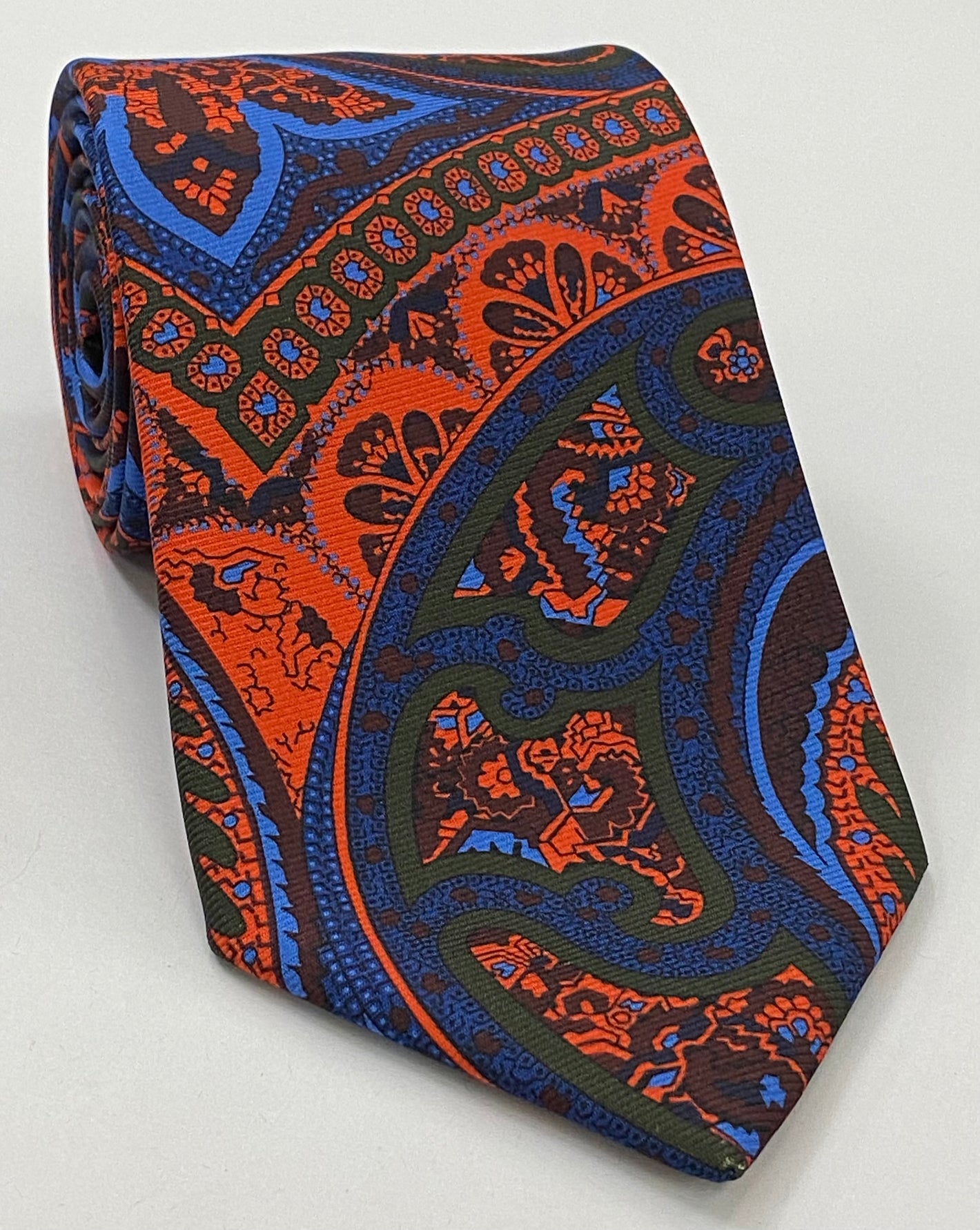 マクルズフィールド モダンマダー プリントシルクタイ MMPT-56