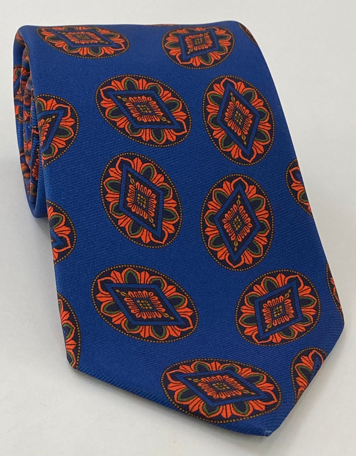 Macclesfield Printed Silk Tie MCT-749