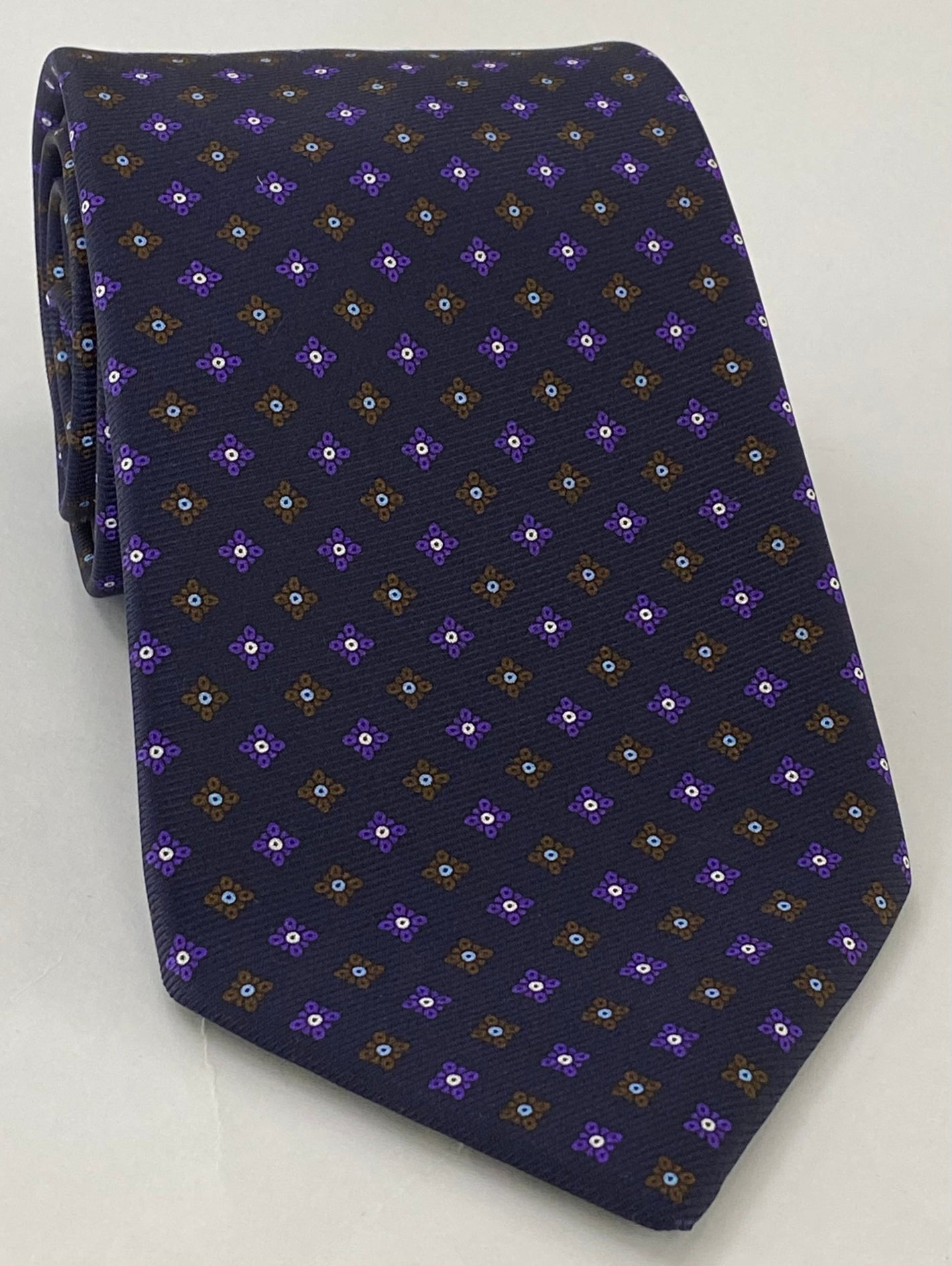 Macclesfield Printed Silk Tie MCT-751