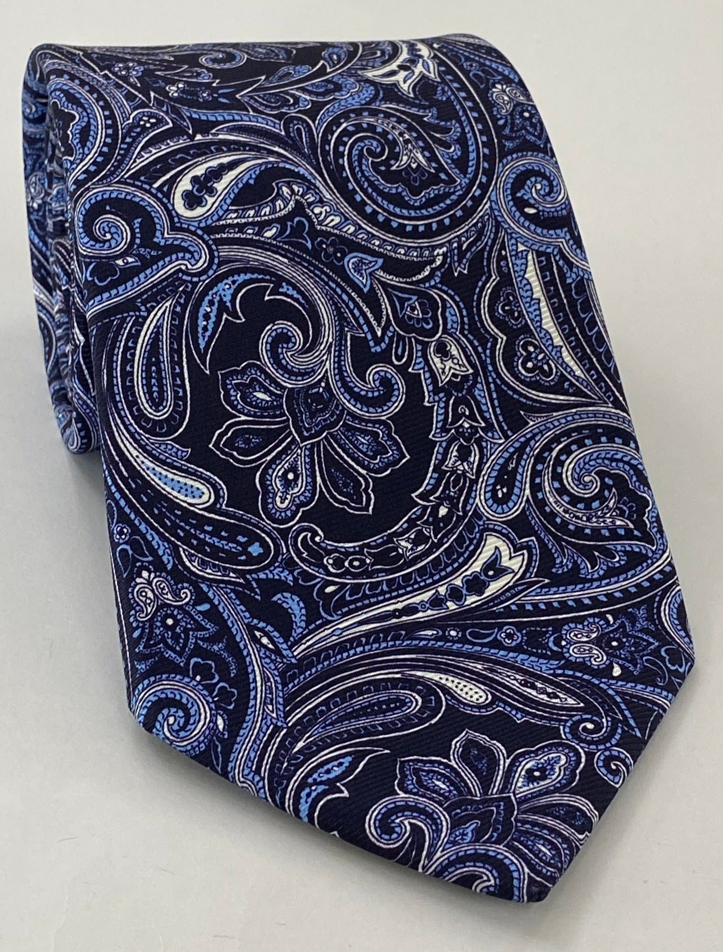 Macclesfield Printed Silk Tie MCT-752