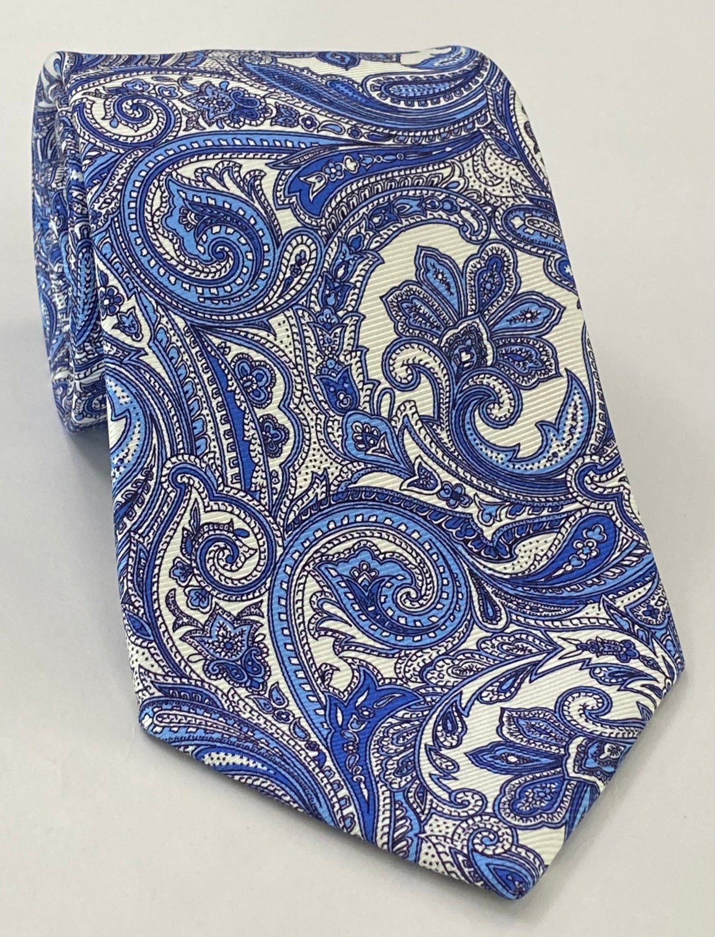 Macclesfield Printed Silk Tie MCT-755