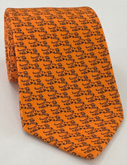 Macclesfield Modern Madder Printed Silk Tie MMPT-78