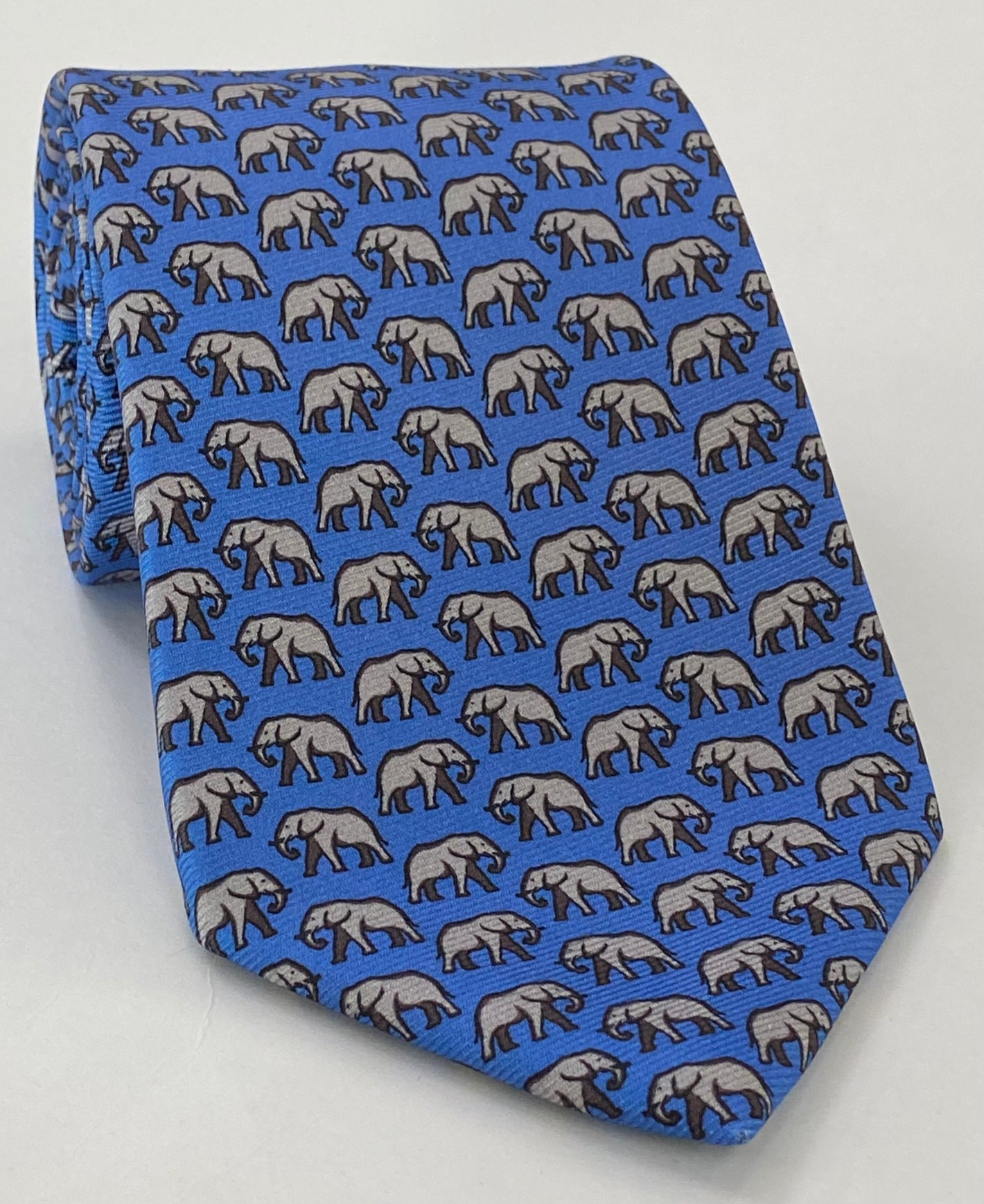 マクルズフィールド モダンマダー プリントシルクタイ MMPT-79