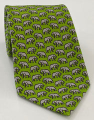 Macclesfield Modern Madder Printed Silk Tie MMPT-80