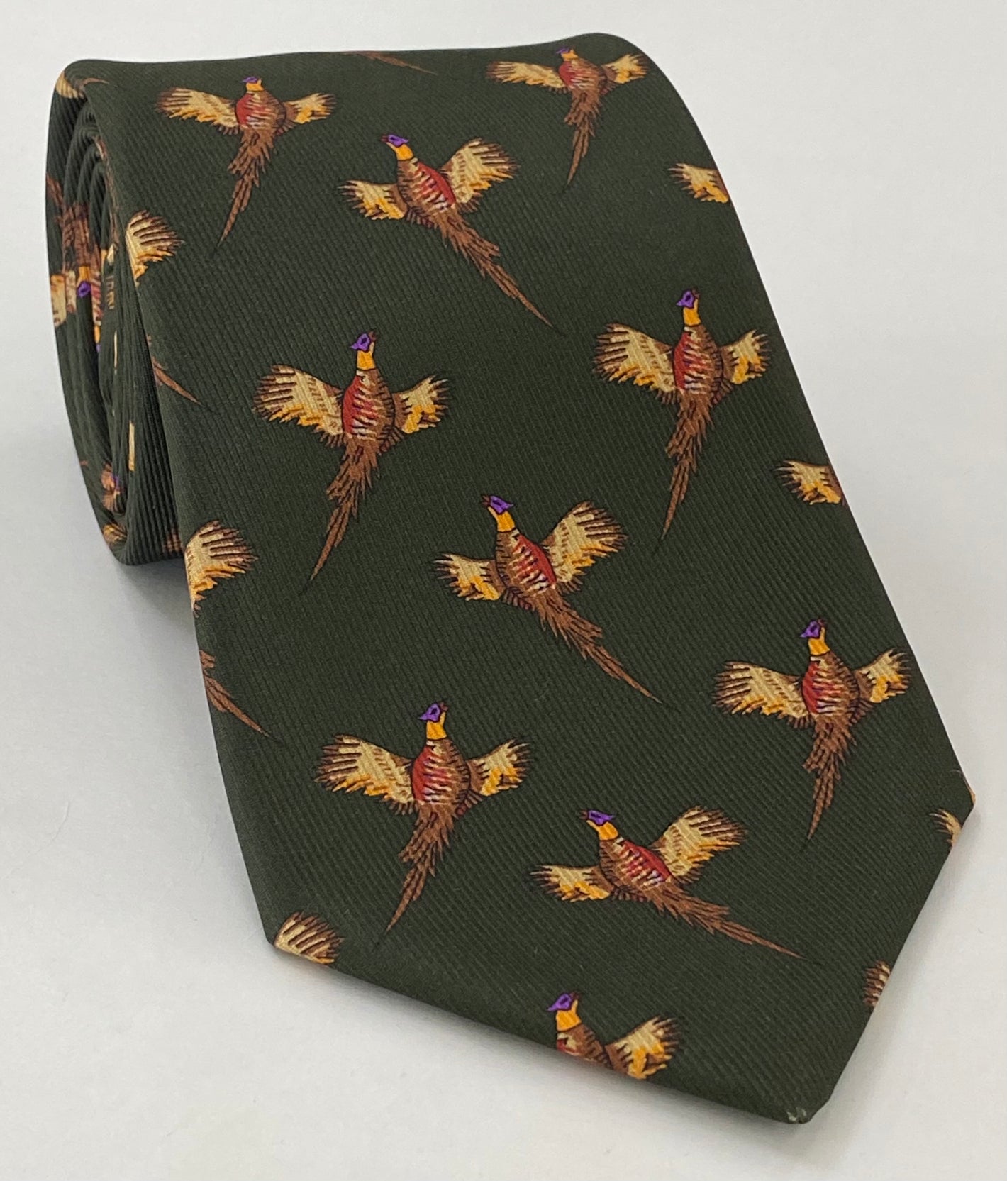 マクルズフィールド モダンマダー プリントシルクタイ MMPT-84