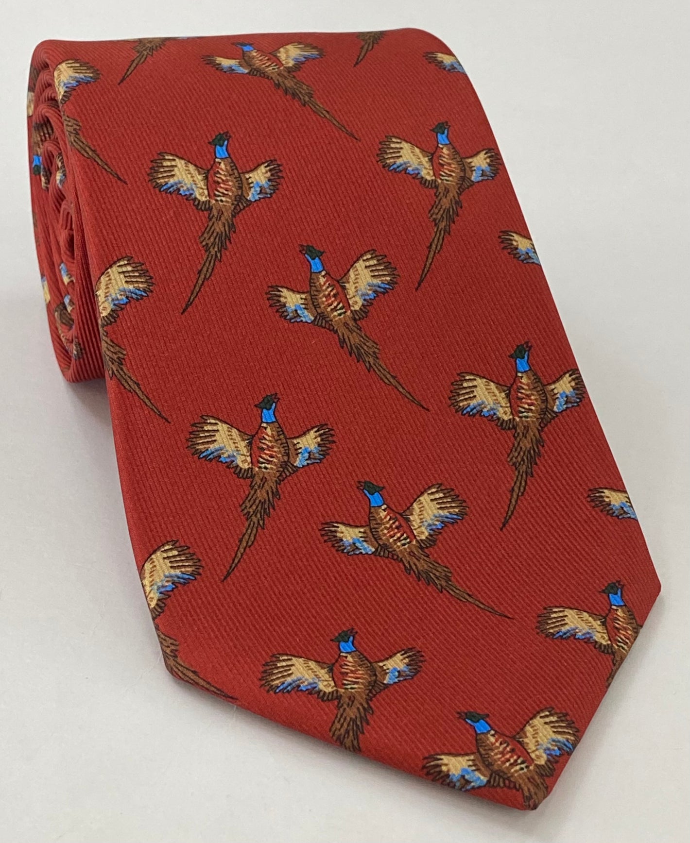 Macclesfield Modern Madder Printed Silk Tie MMPT-85