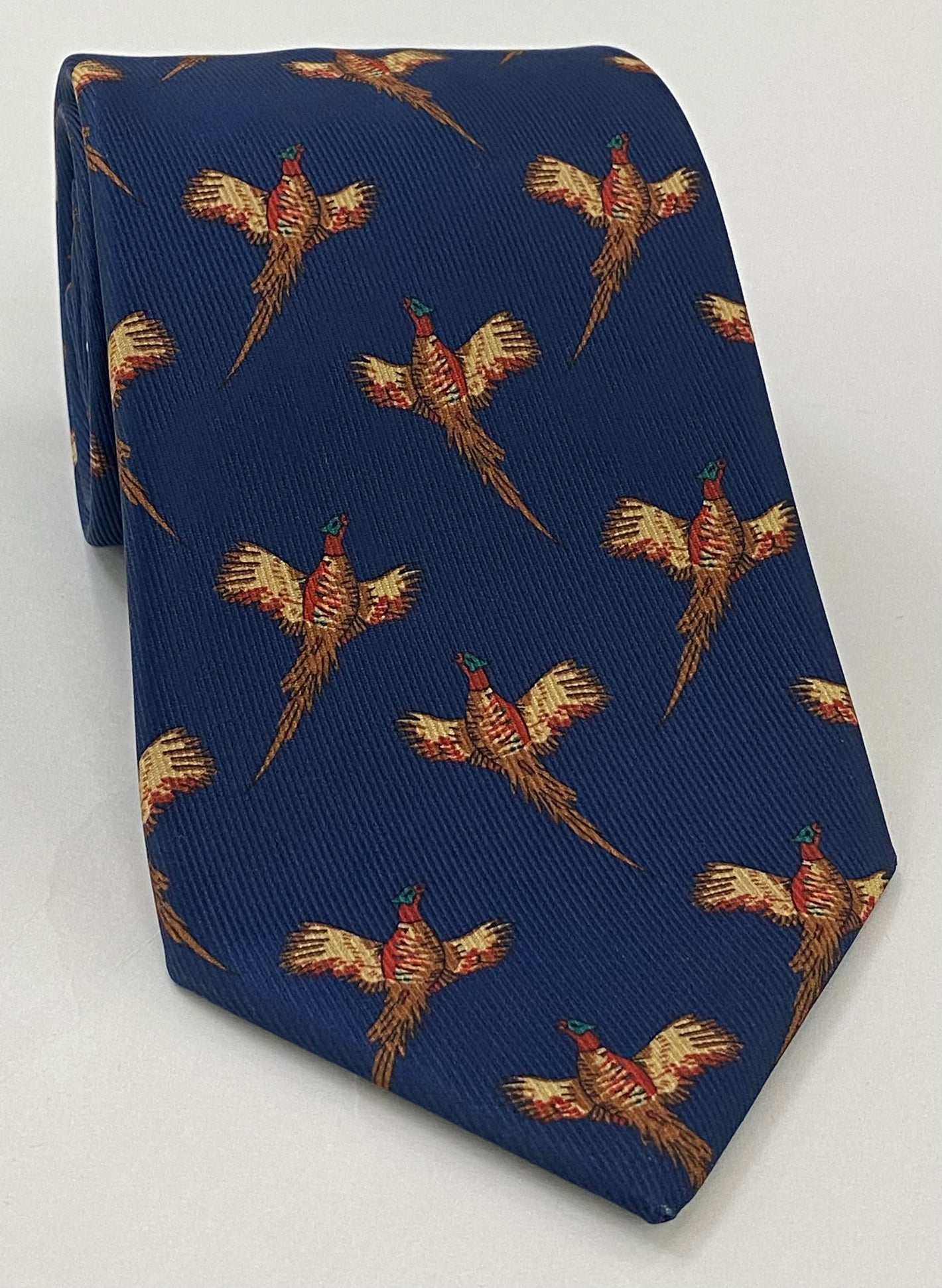 Macclesfield Modern Madder Printed Silk Tie MMPT-87