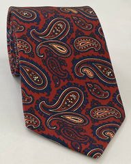 Macclesfield Modern Madder Printed Silk Tie MMPT-42