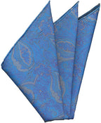 {[en]:Printed Silk Pocket Square