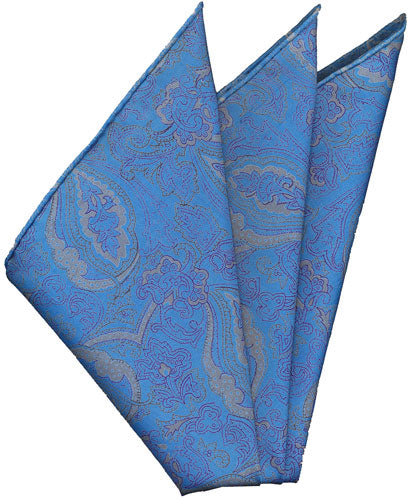 {[en]:Printed Silk Pocket Square
