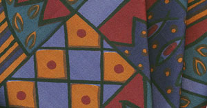 {[en]:Printed Silk Pocket Square