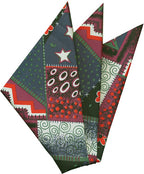 {[en]:Printed Silk Pocket Square