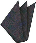 {[en]:Printed Silk Pocket Square
