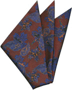 {[en]:Printed Silk Pocket Square