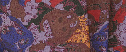 {[en]:Printed Silk Pocket Square