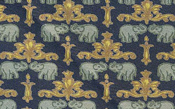 {[en]:Printed Silk Pocket Square