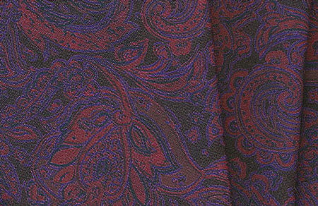 {[en]:Thai Printed Silk Pocket Square