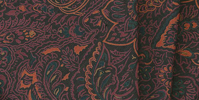 {[en]:Thai Printed Silk Pocket Square