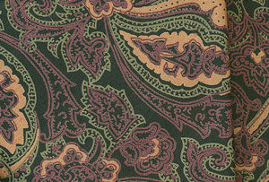 {[en]:Thai Printed Silk Pocket Square