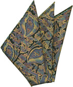 {[en]:Thai Printed Silk Pocket Square