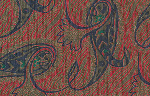 {[en]:Thai Printed Silk Pocket Square