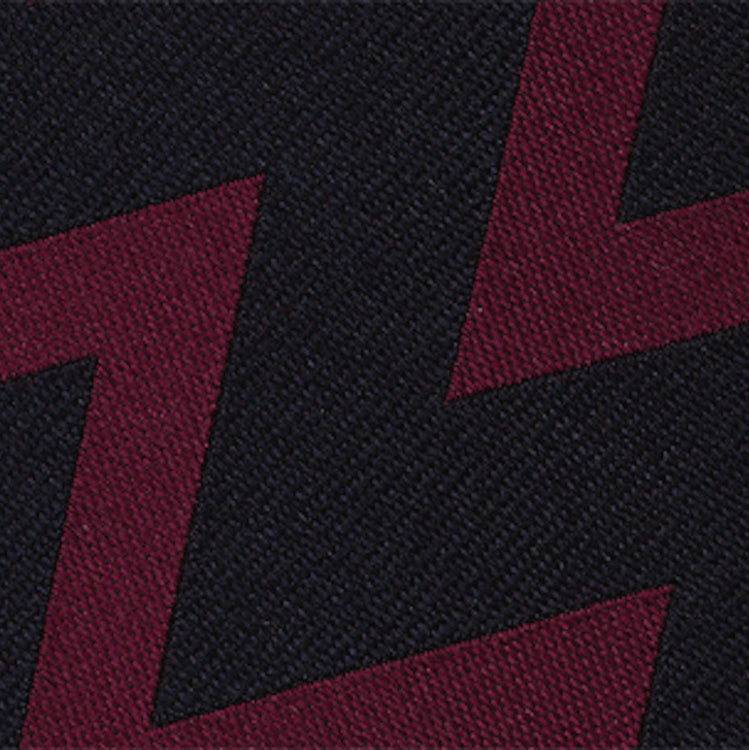 {[en]:Royal Artillery Zigzag Silk Pocket Square