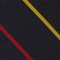 {[en]:RAMC Stripe Silk Pocket Square