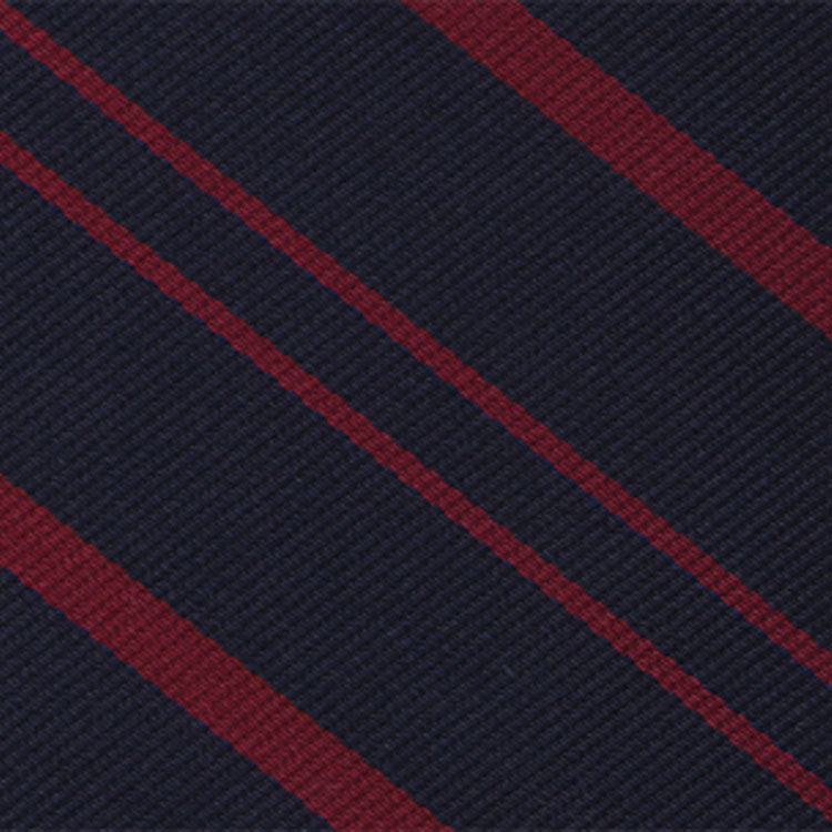 {[en]:Royal Military Police Stripe Silk Pocket Square