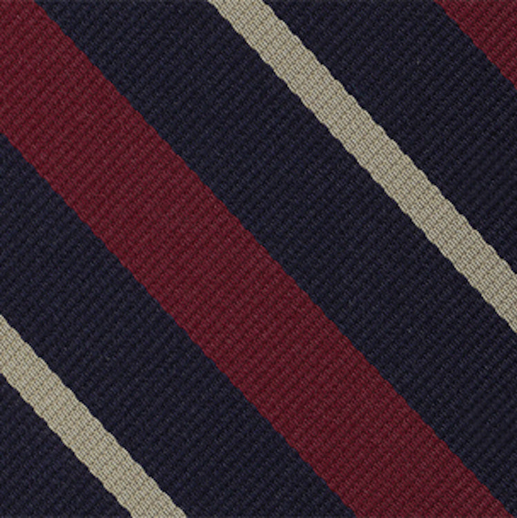 {[en]:3rd City of London Stripe Silk Tie