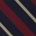 {[en]:3rd City of London Stripe Silk Pocket Square